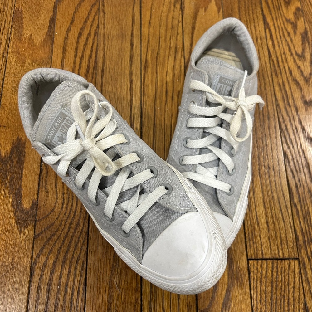 Converse All-star Canvas Padded Tongue Chambray Grey Low Top